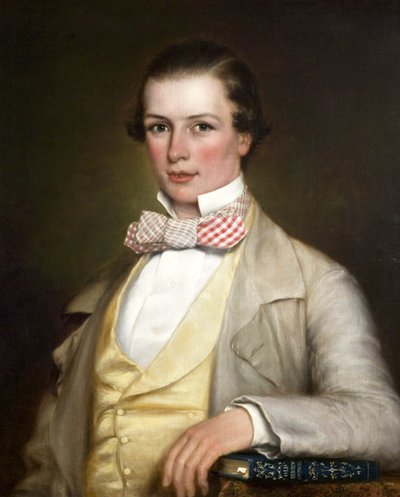 William Strover Birkin, Aged 19, 1855 by Richard Pratchett Nobel